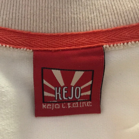 Kejo Zip Front Sweatshirt with Patchwork - Picture 8 of 8